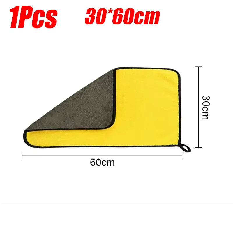 High-density Car Wash Towels Super Fiber Towels Car Wash Towels Car Cleaning Supplies Car Accessories